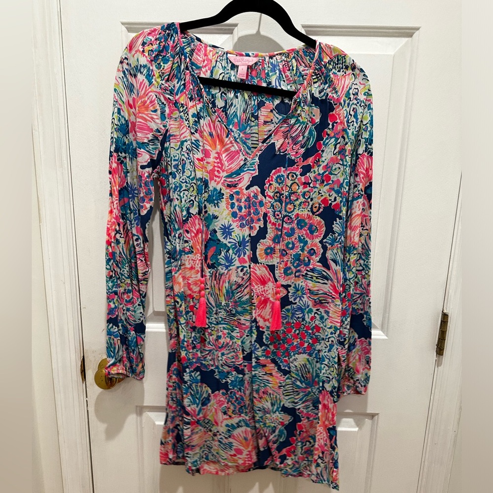 Lilly Pulitzer Willa Dress Indigo Gypsea